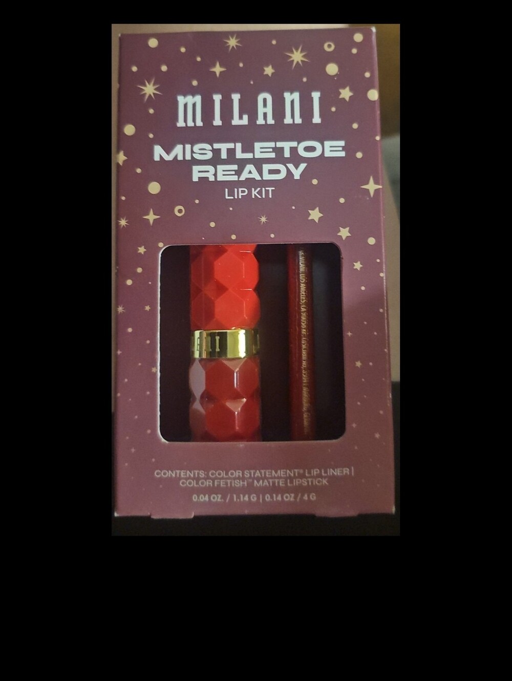 NWT MILANI MISTLETOE READY LIP KIT